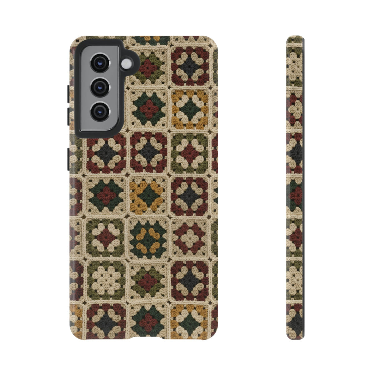 Christmas Granny Square Tough Case