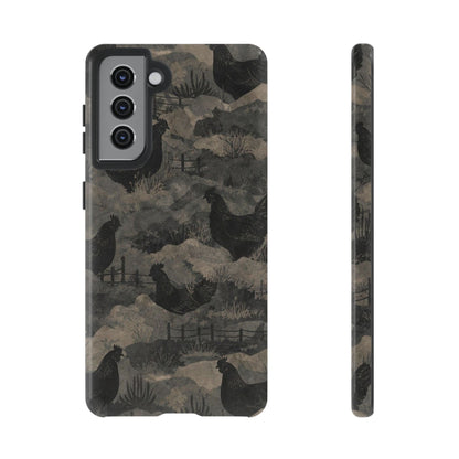 Camo Chickens Tough Case