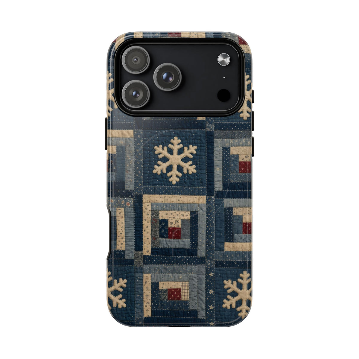 Snowflake Quilt Magnetic Case