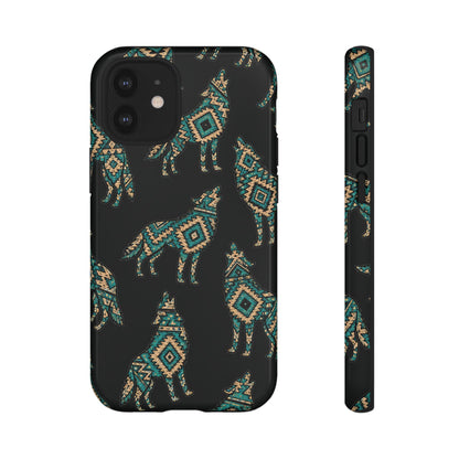 Turquoise Wolf Tough Case