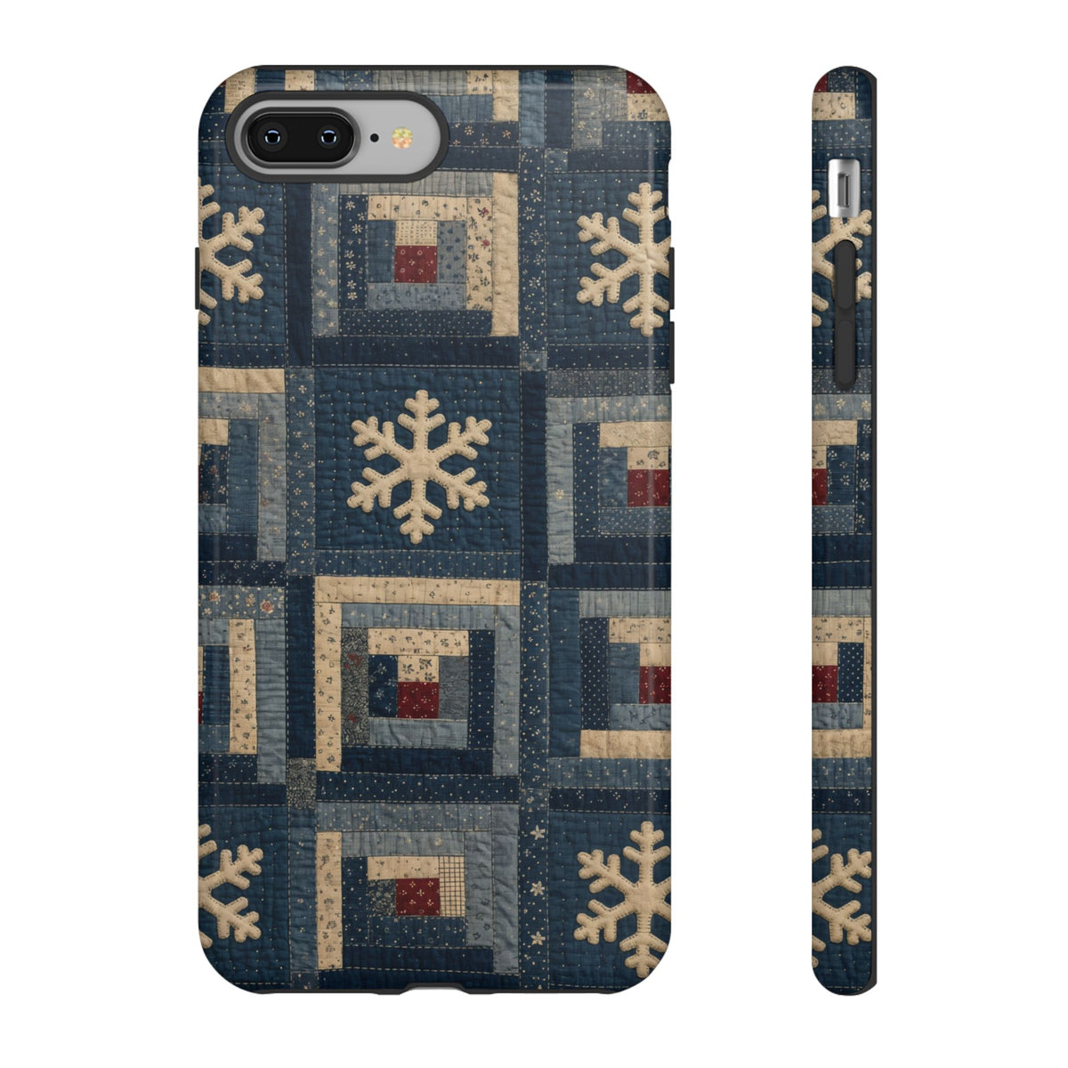 Snowflake Quilt Tough Case