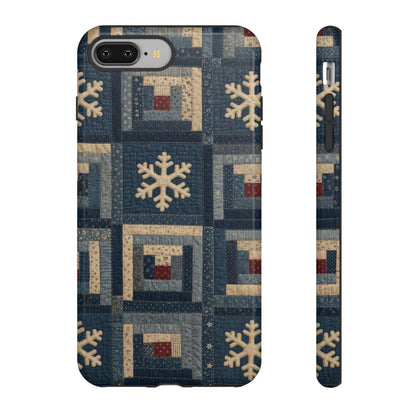 Snowflake Quilt Tough Case