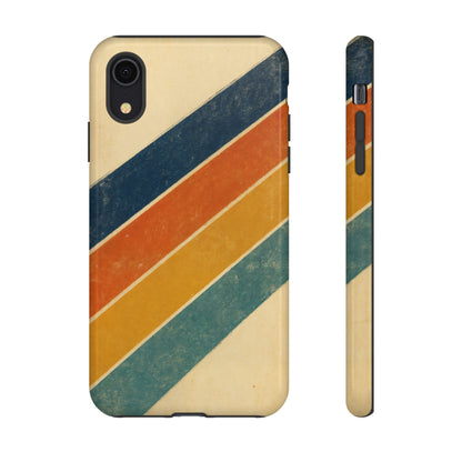 Retro Sunset Stripes Tough Case