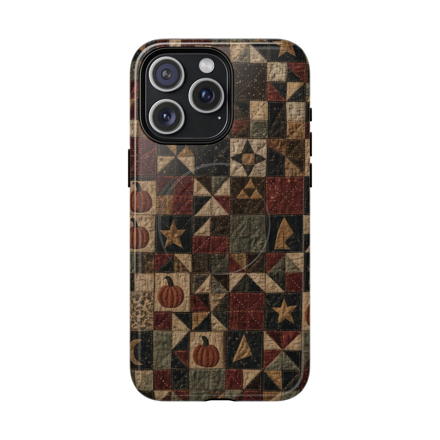 Pumpkin Patchwork Magnetic Case