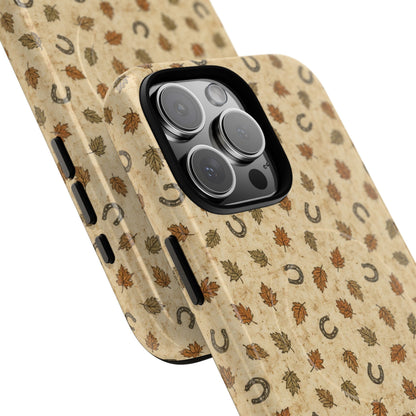 Horseshoe Leaves Magnetic Case