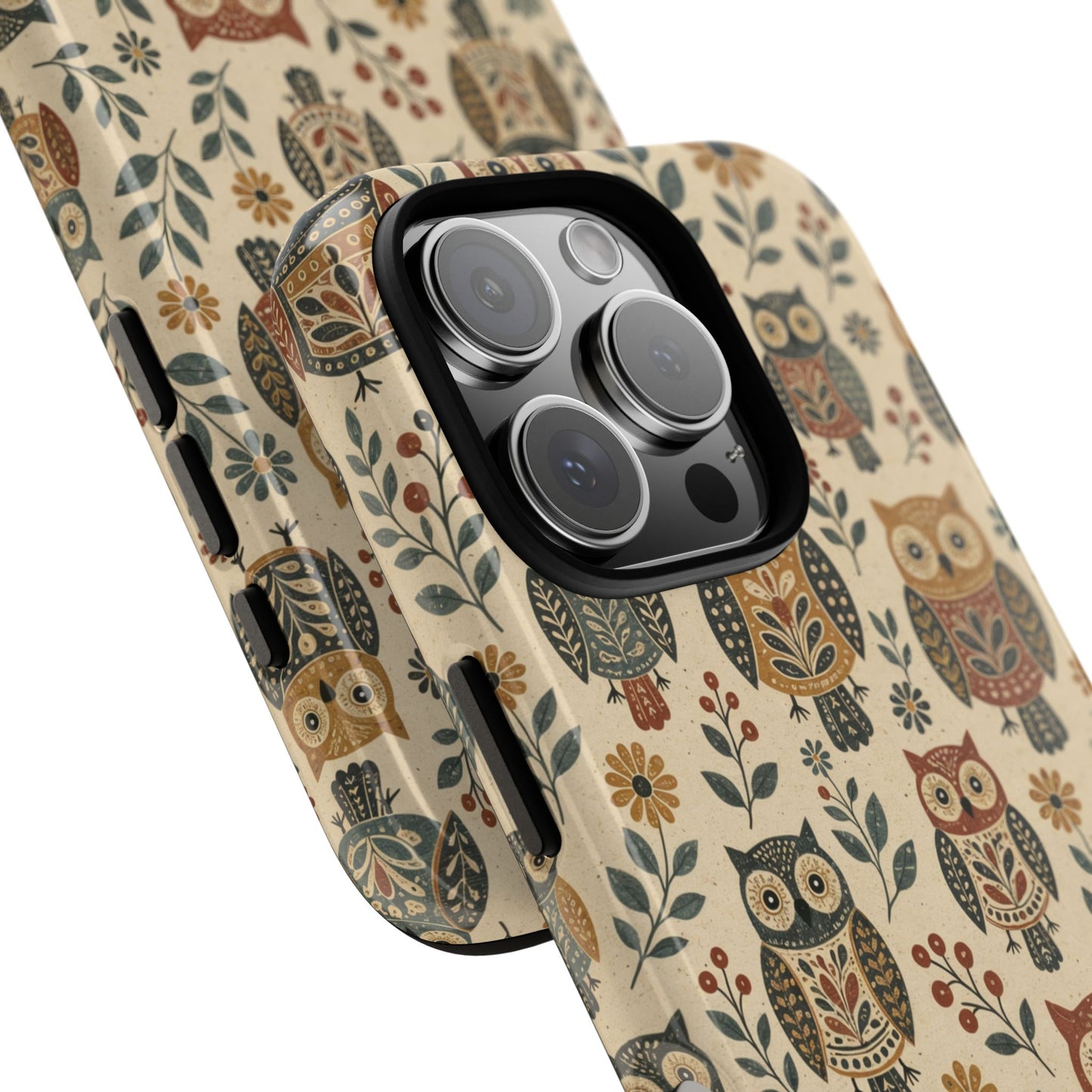 Folk Owls Tough Case