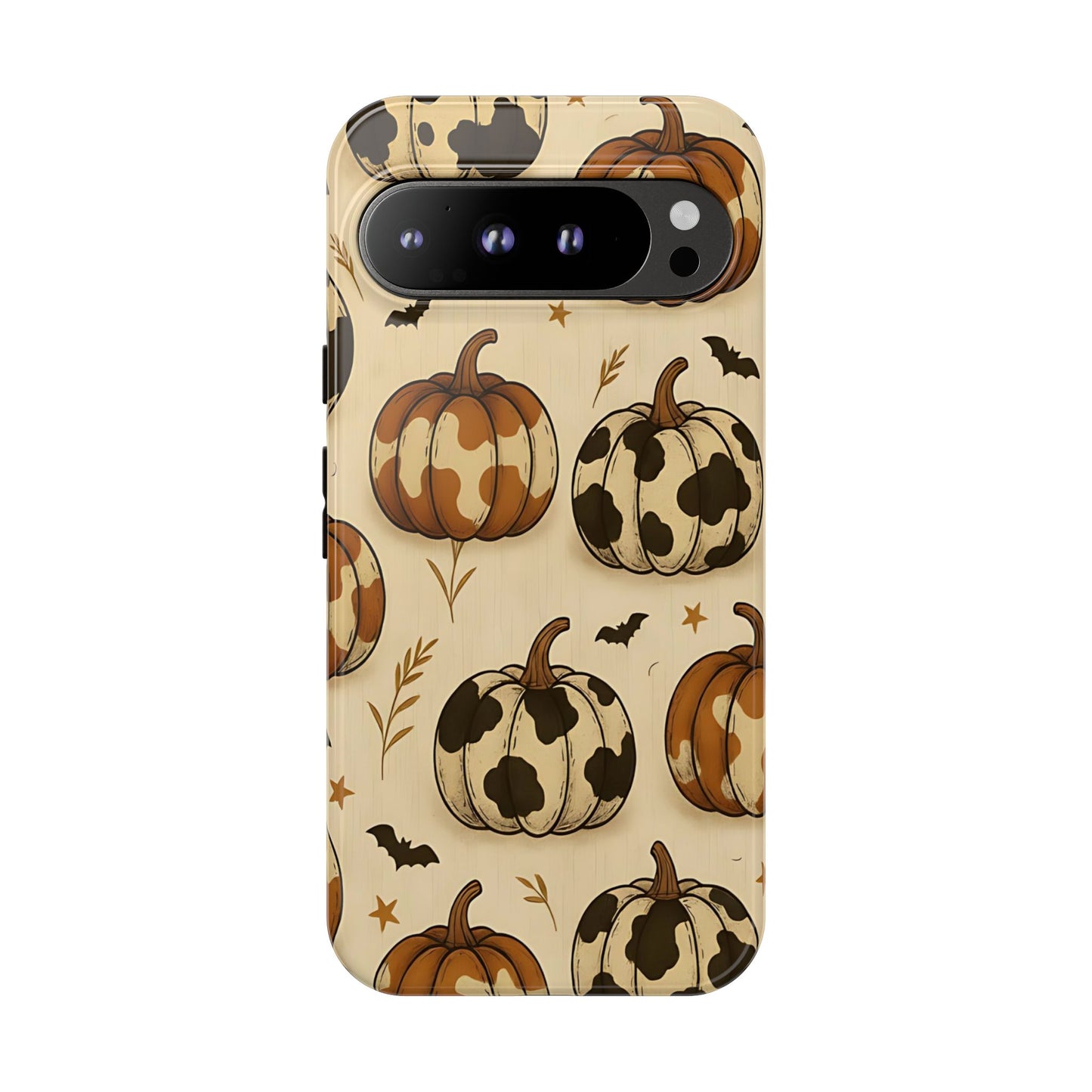 Cowhide Pumpkins Tough Phone Case