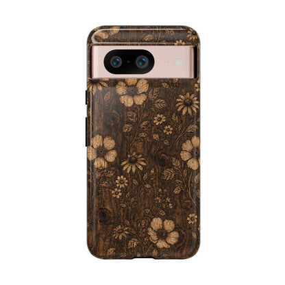Floral Bark Tough Case