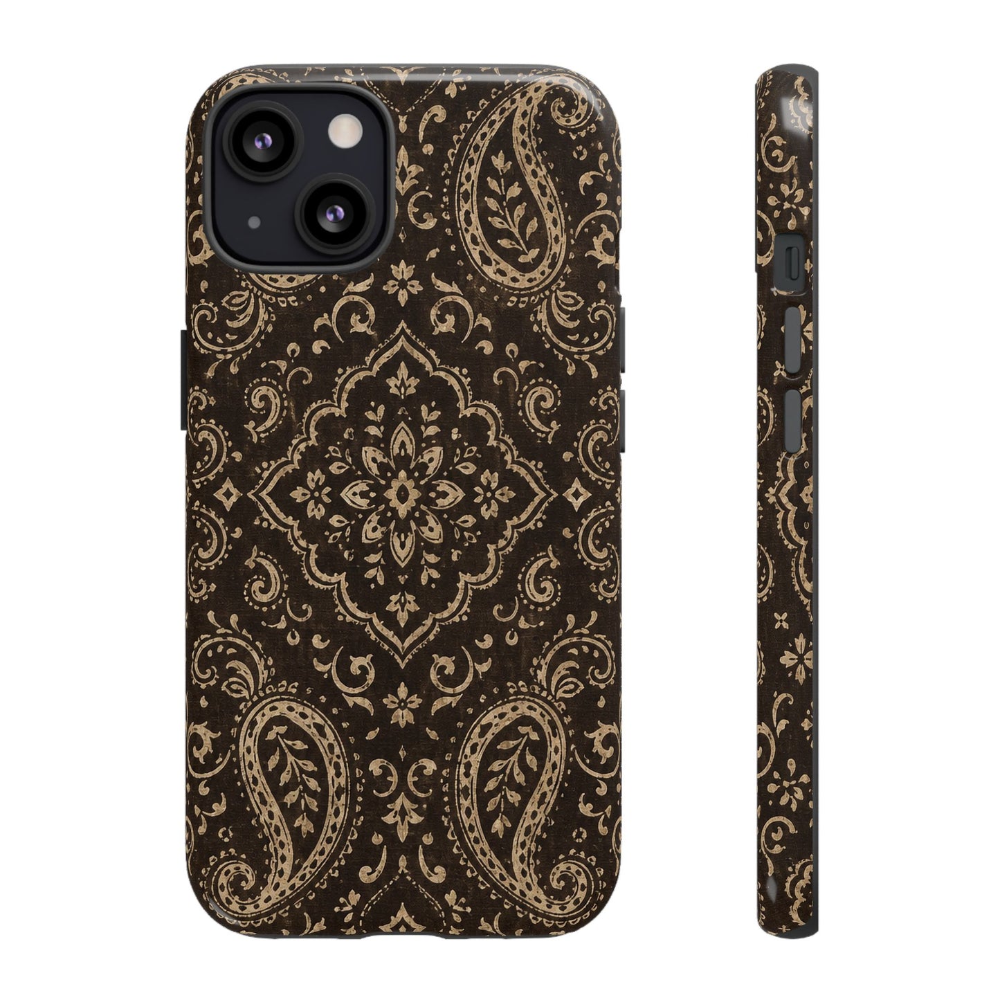 Chocolate Paisley Tough Case