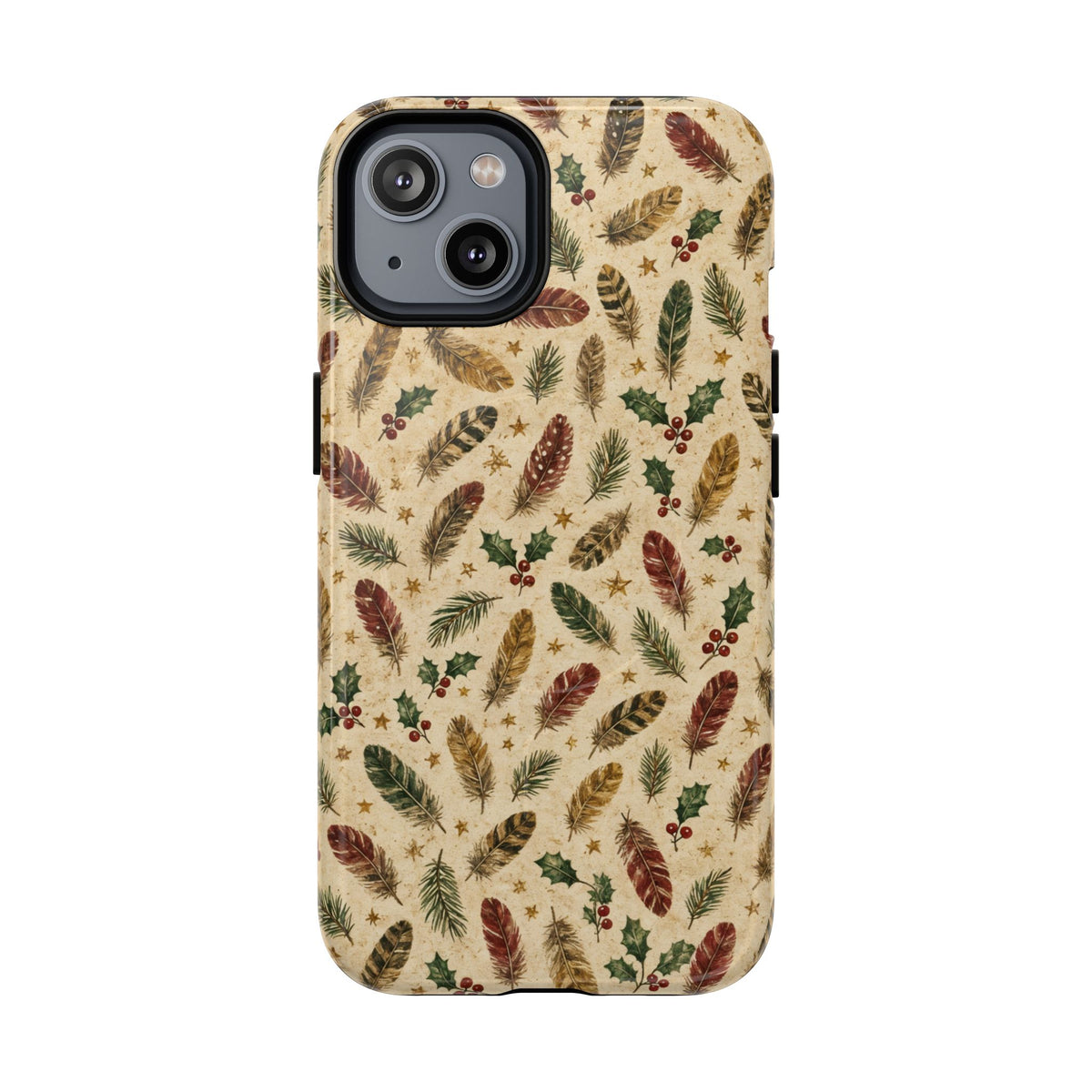 Christmas Feathers Magnetic Case