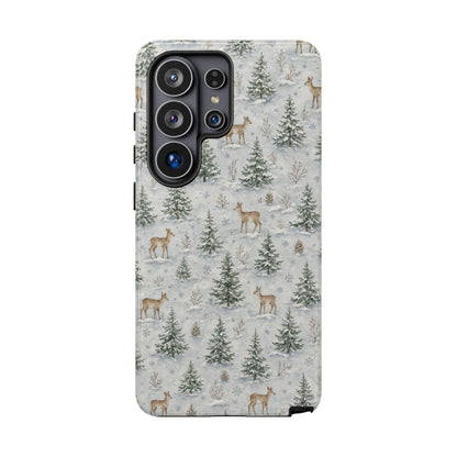 Winter Woodland Deer Tough Case