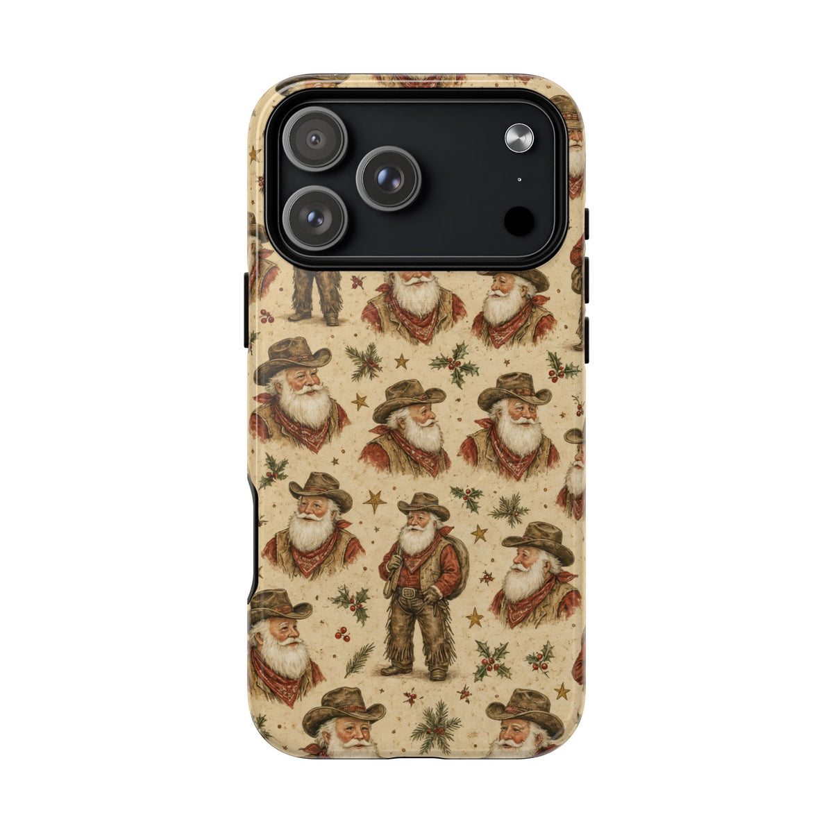 Cowboy Santa Portraits Magnetic Case
