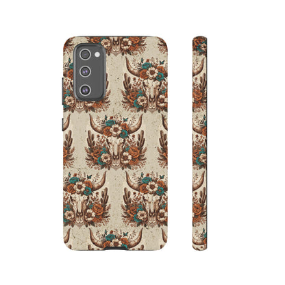 Boho Bull Skull Tough Case