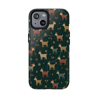 Yuletide Goats Magnetic Case