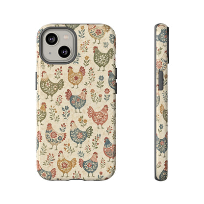 Calico Hens Tough Case
