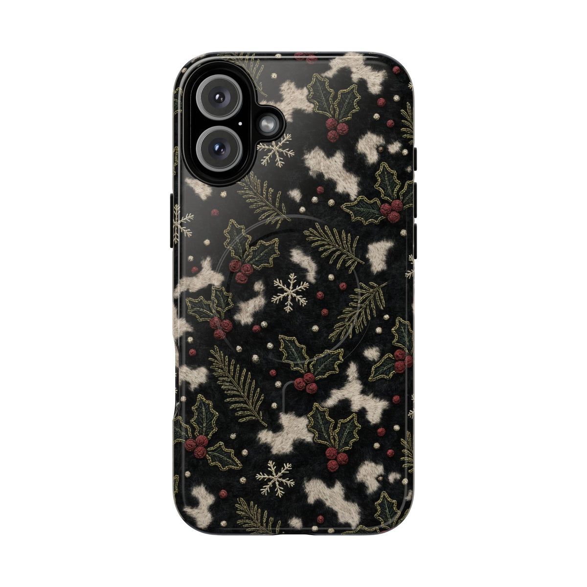 Cowhide Holly Magnetic Case