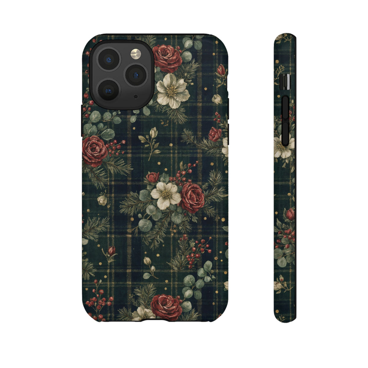 Tartan Roses Tough Case
