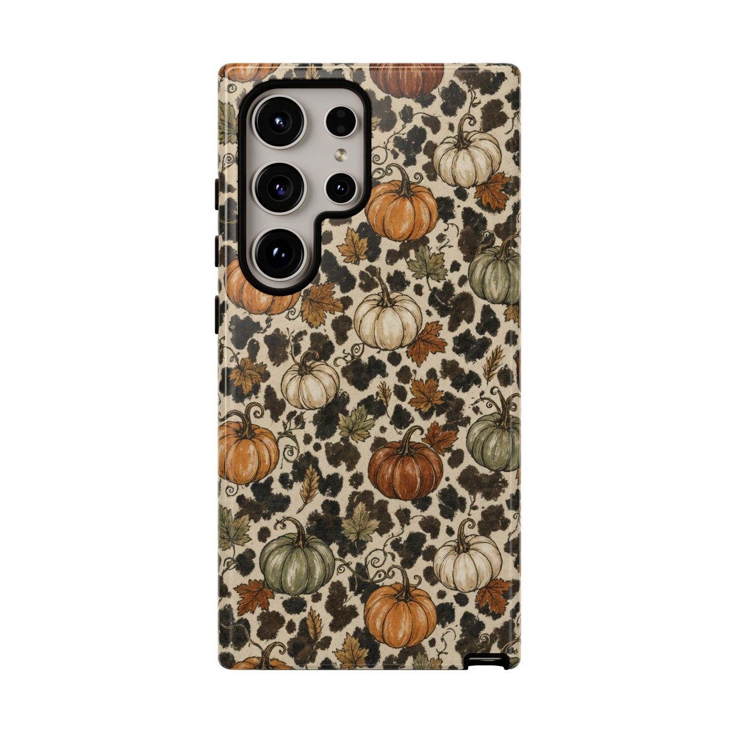 Cowhide Pumpkin Patch Tough Case