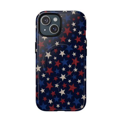 Patriotic Stars Magnetic Case