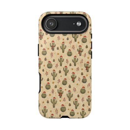 Santa Hat Saguaros Tough Case
