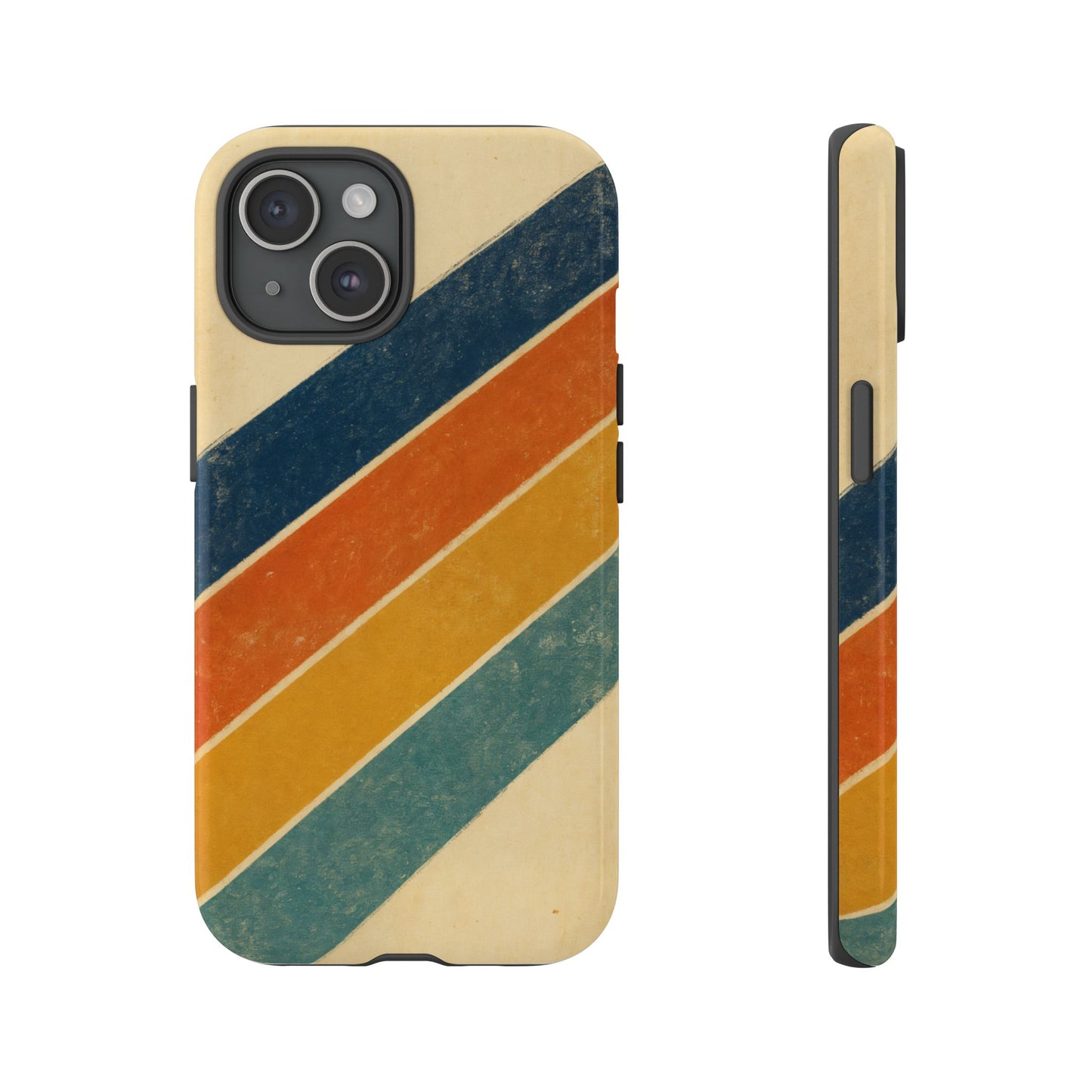 Retro Sunset Stripes Tough Case