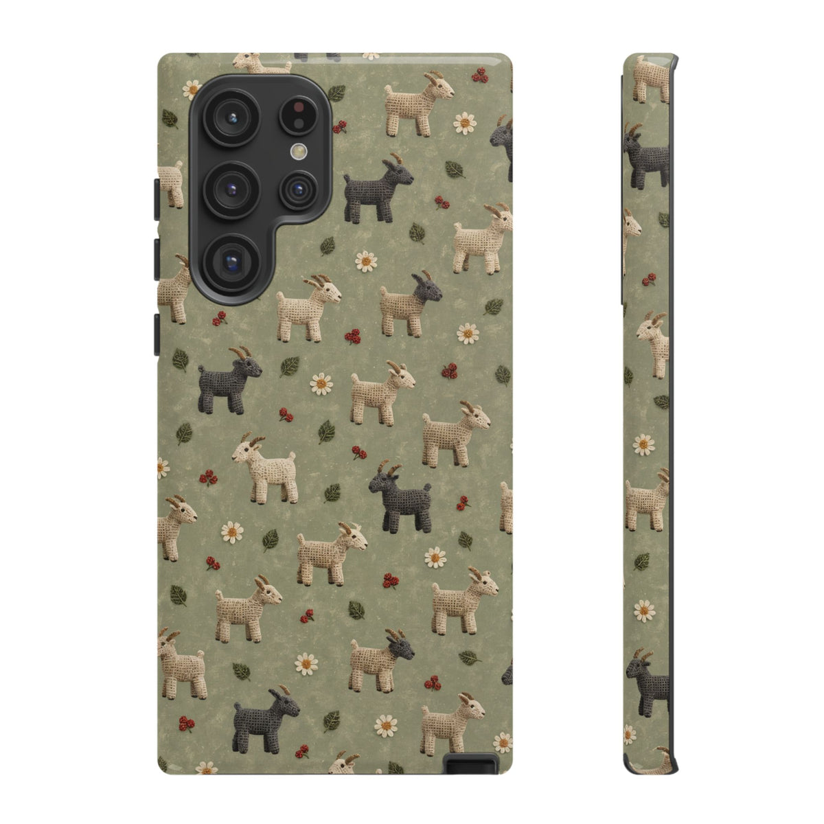 Crochet Goats Tough Case