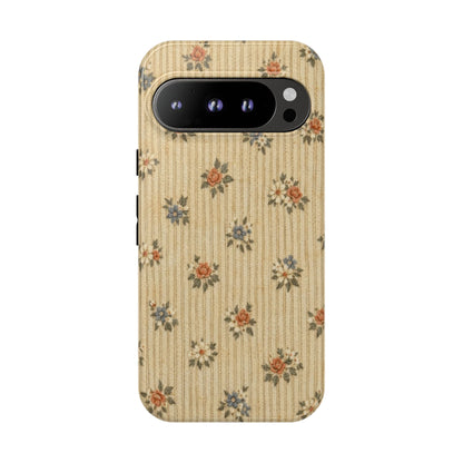 Striped Floral Tough Case