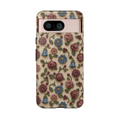 Crochet Flower Garden Tough Case