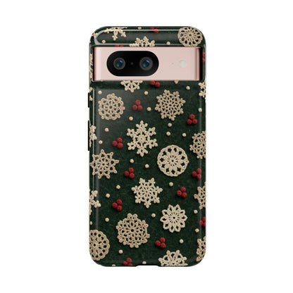 Crochet Snowflakes Tough Case