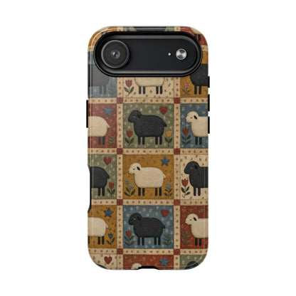 Sheep Quilt Magnetic Case