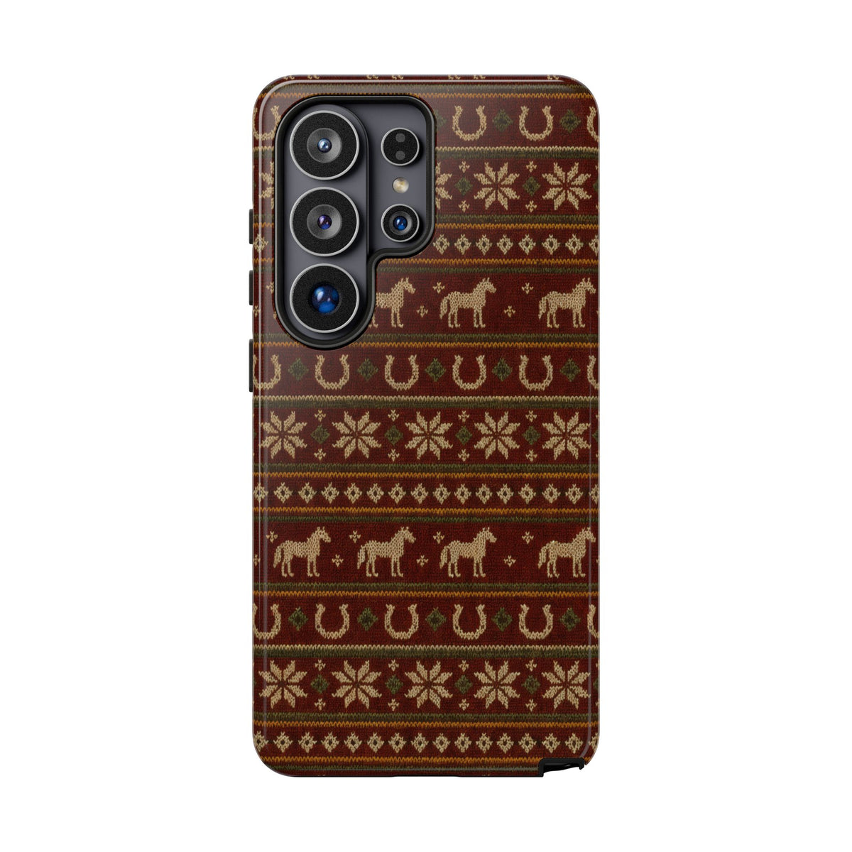 Fair Isle Horses Tough Case