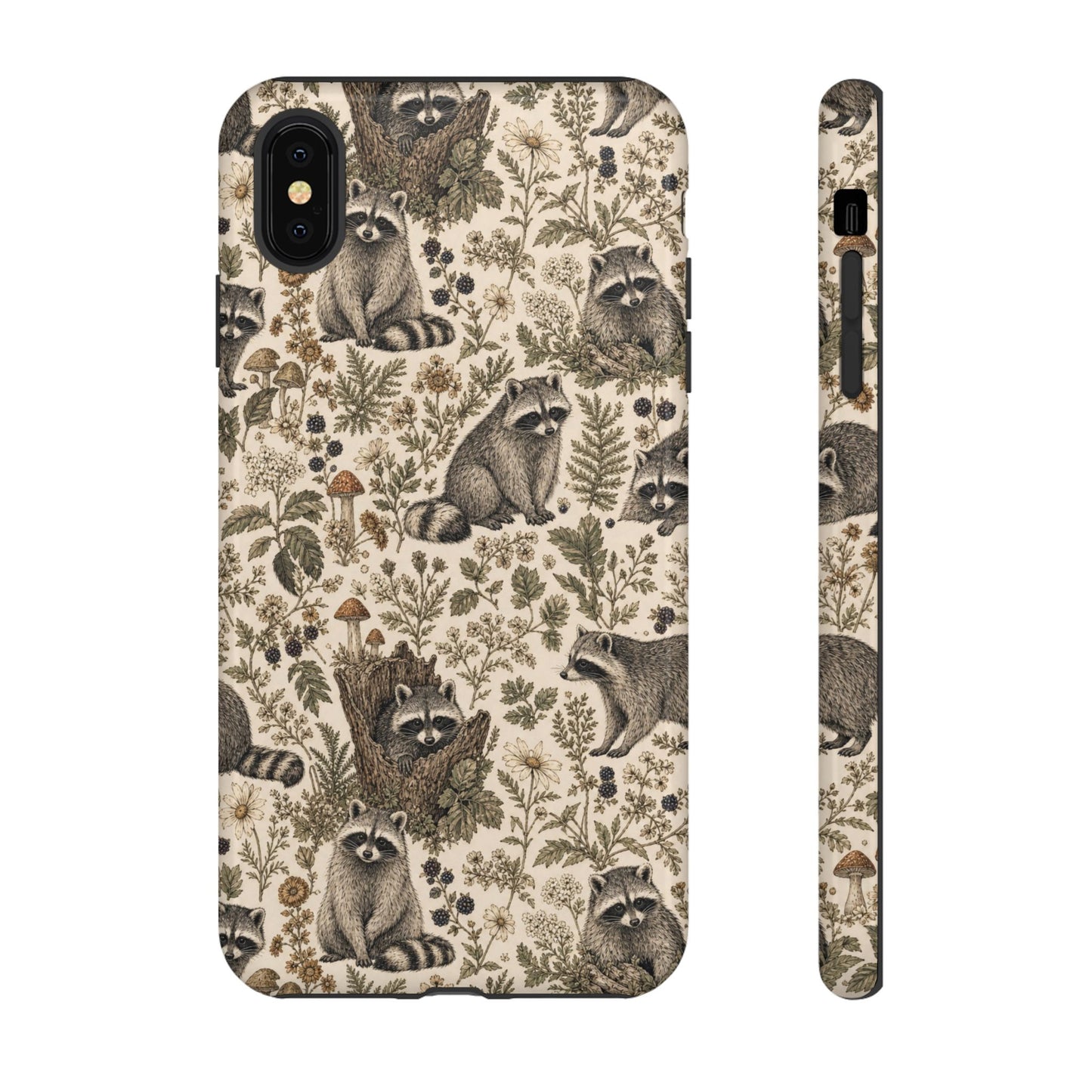 Cottage Core Raccoon Tough Case