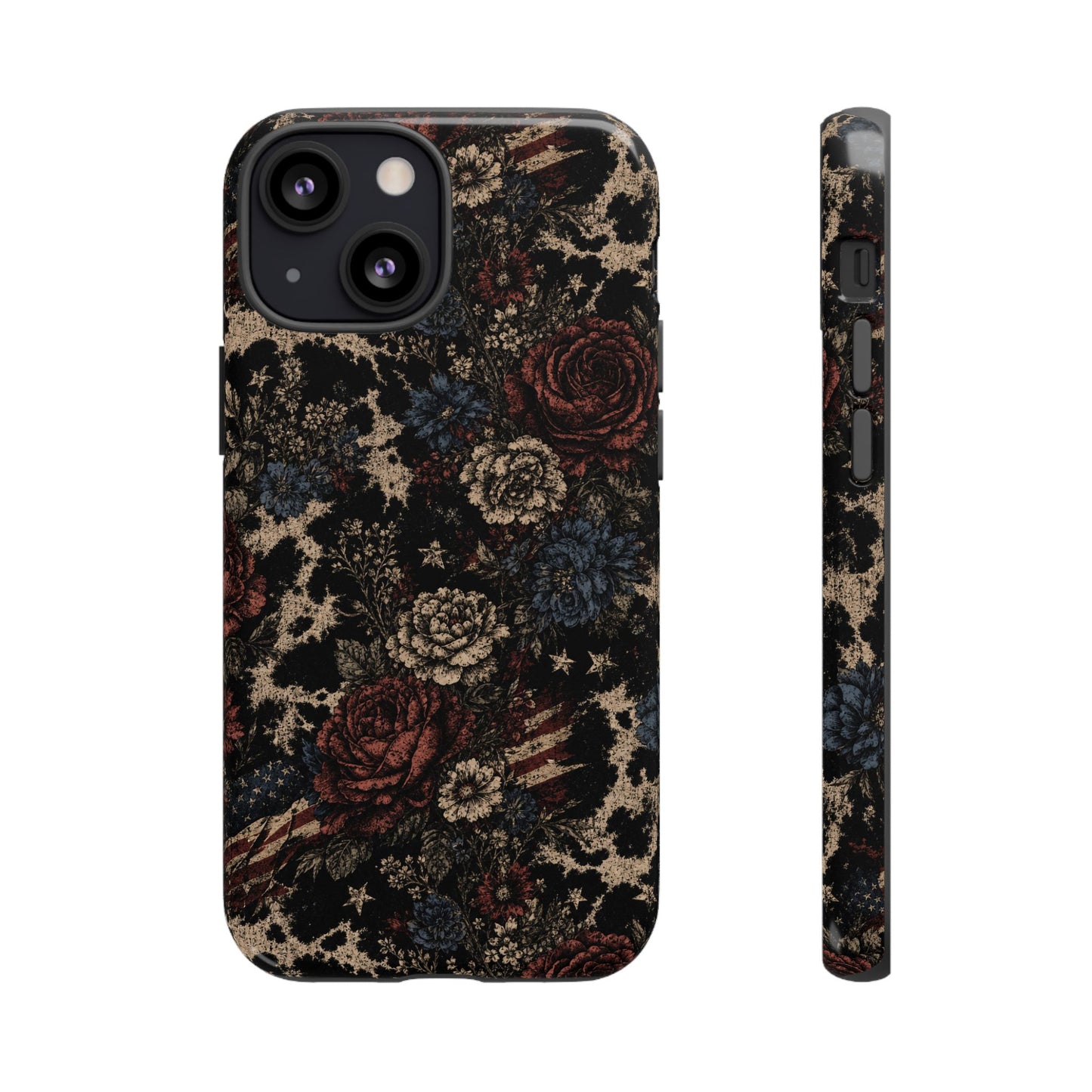 USA Cowhide Bloom Tough Case