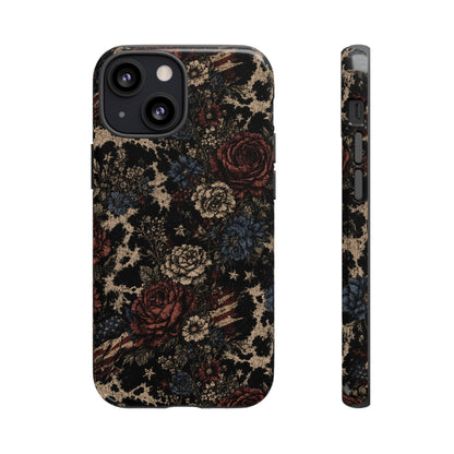 USA Cowhide Bloom Tough Case