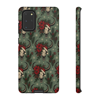 Santa Bull Skulls Tough Case