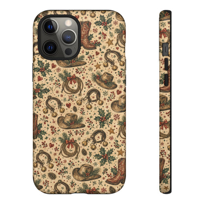Cowboy Christmas Tough Case