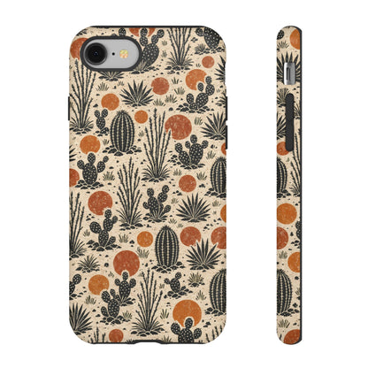 Linocut Desert Tough Case