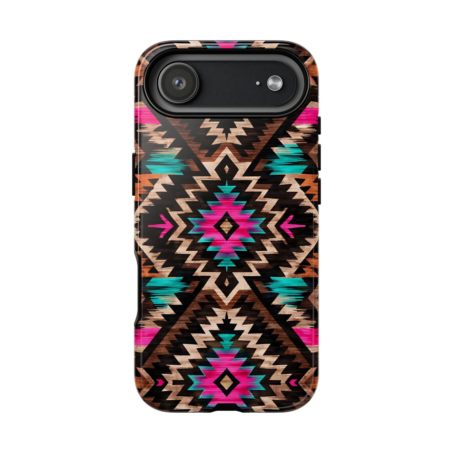 Neon Aztec Rug Tough Case