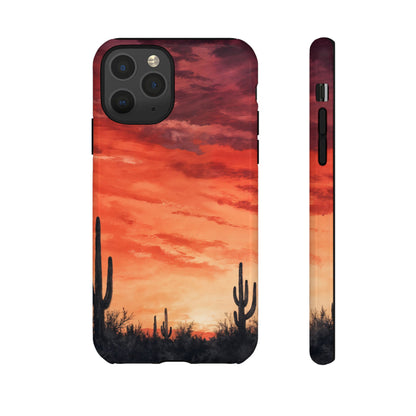 Desert Sunset Swaths Tough Case