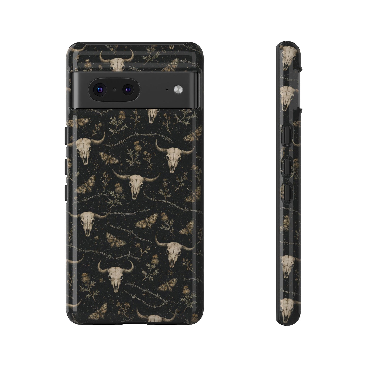 Bull Skull Barbwire Tough Case