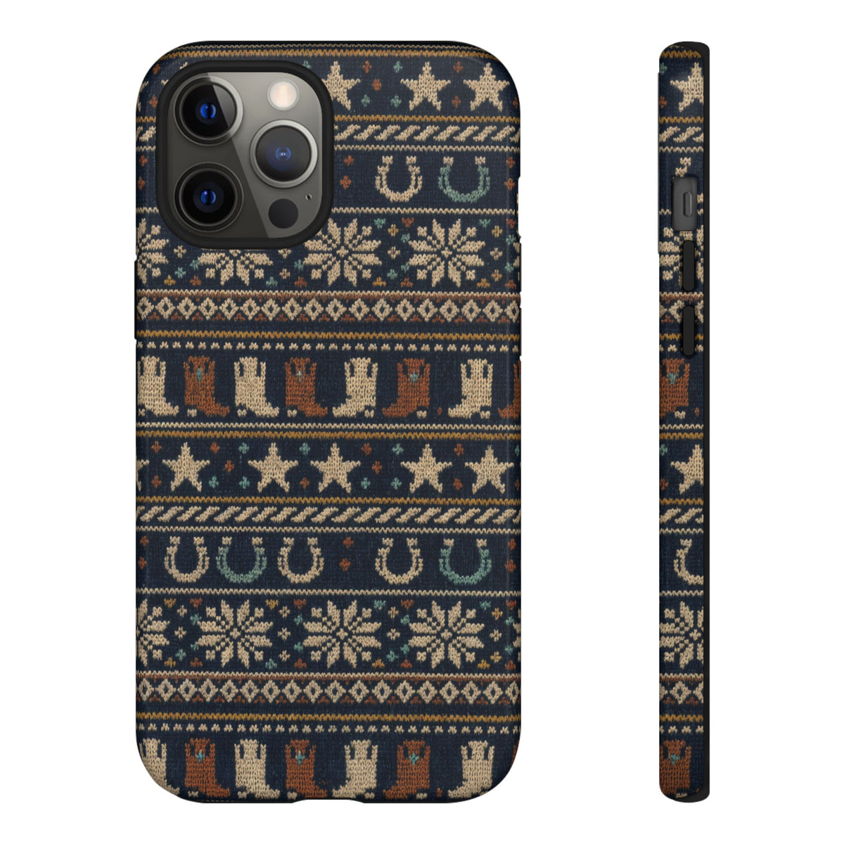 Fair Isle Boots Tough Case