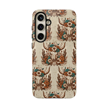 Boho Bull Skull Tough Case