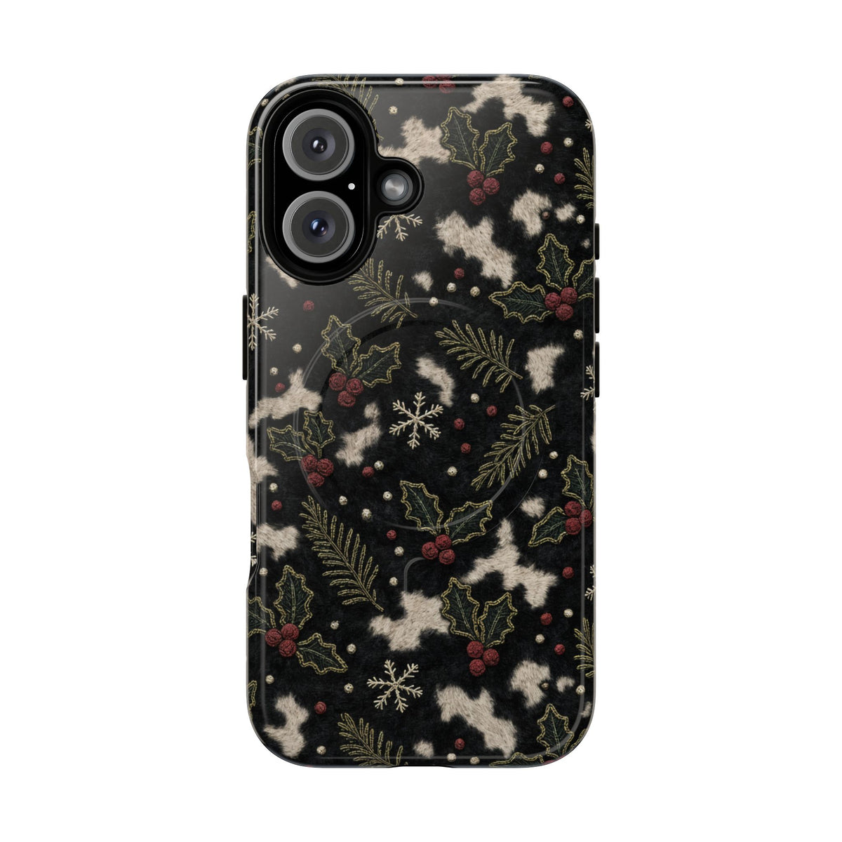 Cowhide Holly Magnetic Case