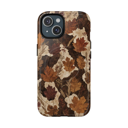 Autumn Cowhide Magnetic Case