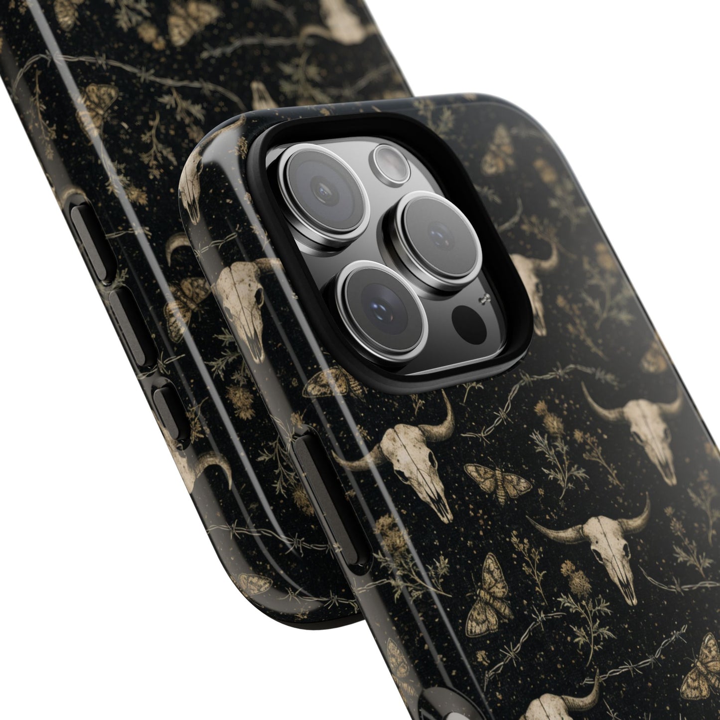 Bull Skull Barbwire Tough Case
