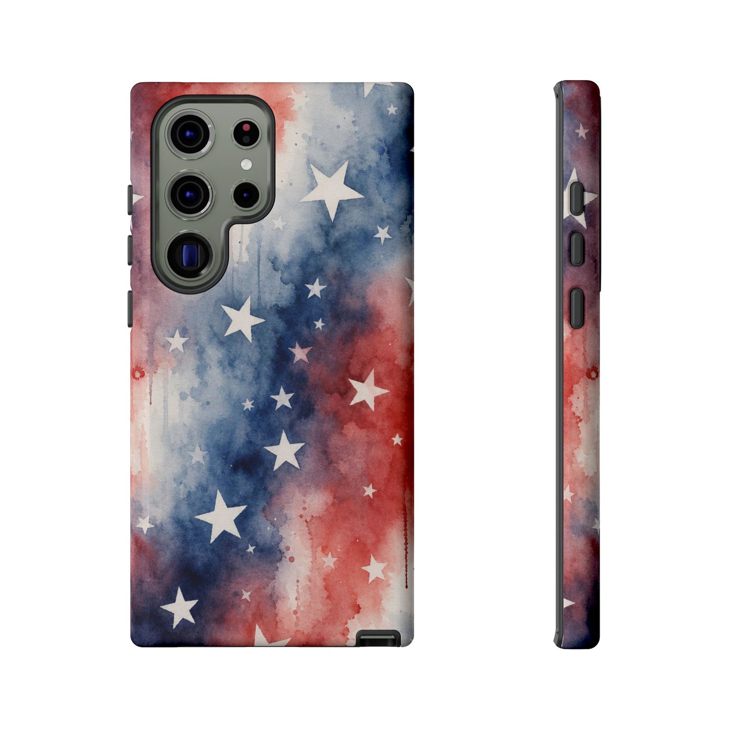 Patriotic Watercolor Tough Case