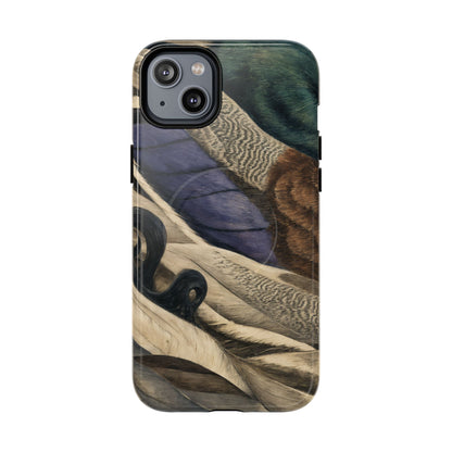 Mallard Feathers Magnetic Case