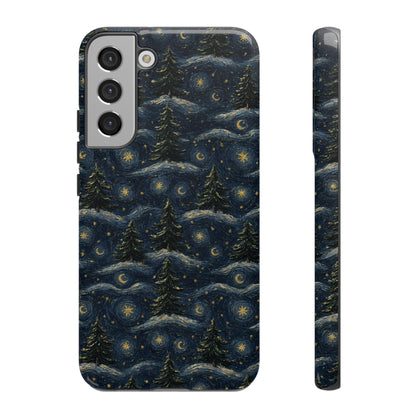 Starry Night Pines Tough Case