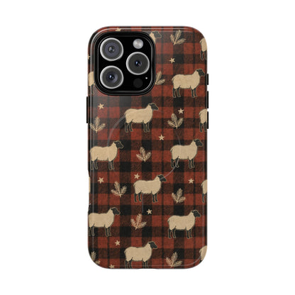 Plaid Sheep Magnetic Case