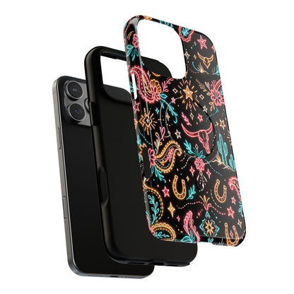 Neon Cowgirl Magnetic Case